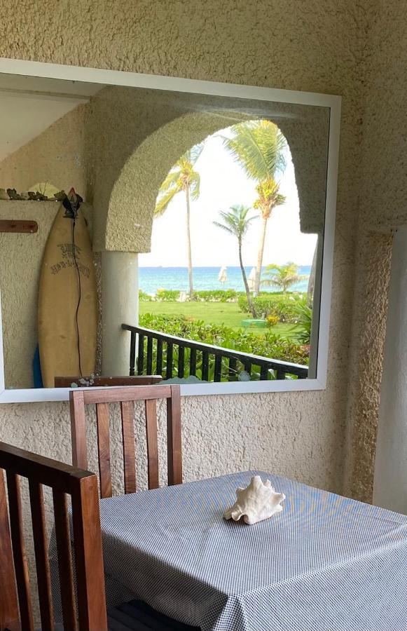Departamento Frente Al Mar Con Dos Recamaras Y Seguridad 24 H A Dos Cuadras De La Quinta Avenida Playa del Carmen Eksteriør billede