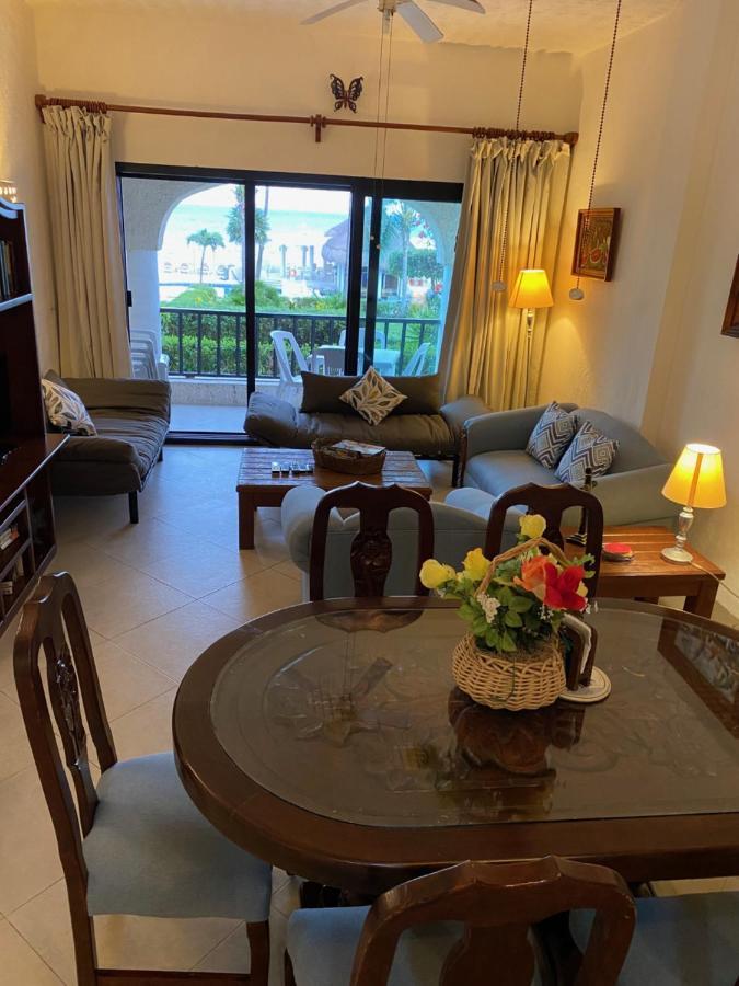 Departamento Frente Al Mar Con Dos Recamaras Y Seguridad 24 H A Dos Cuadras De La Quinta Avenida Playa del Carmen Eksteriør billede