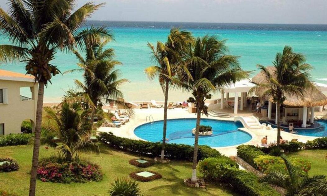 Departamento Frente Al Mar Con Dos Recamaras Y Seguridad 24 H A Dos Cuadras De La Quinta Avenida Playa del Carmen Eksteriør billede